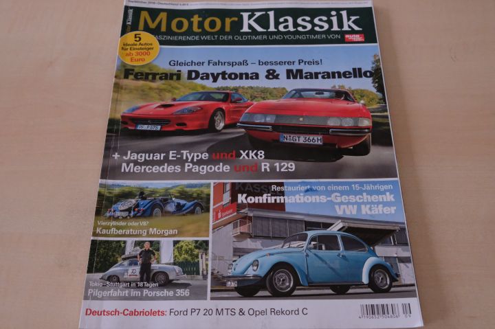 Deckblatt Motor Klassik (09/2018)